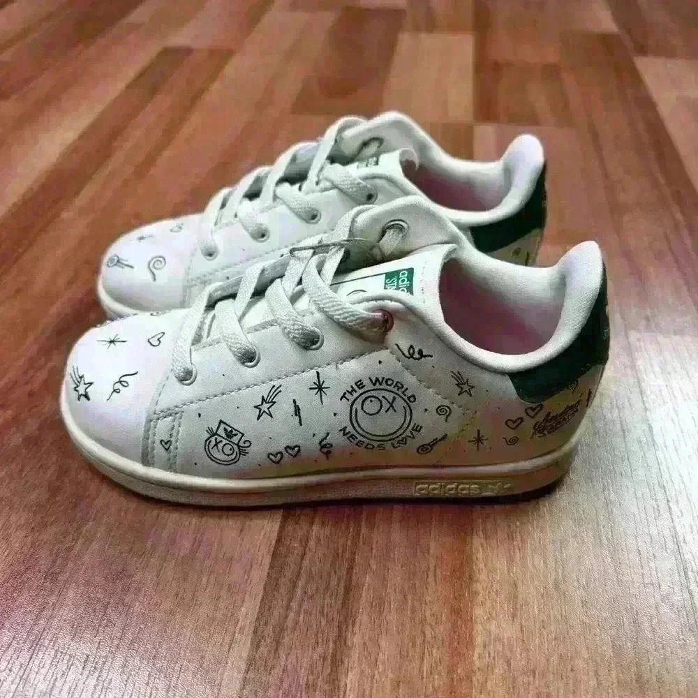 ๐ฐHUGE CLEARANCE SALE ๐ฐ Adidas Originals Stan Smith El I (GY1788) JS Shoes - Picture 7 of 10